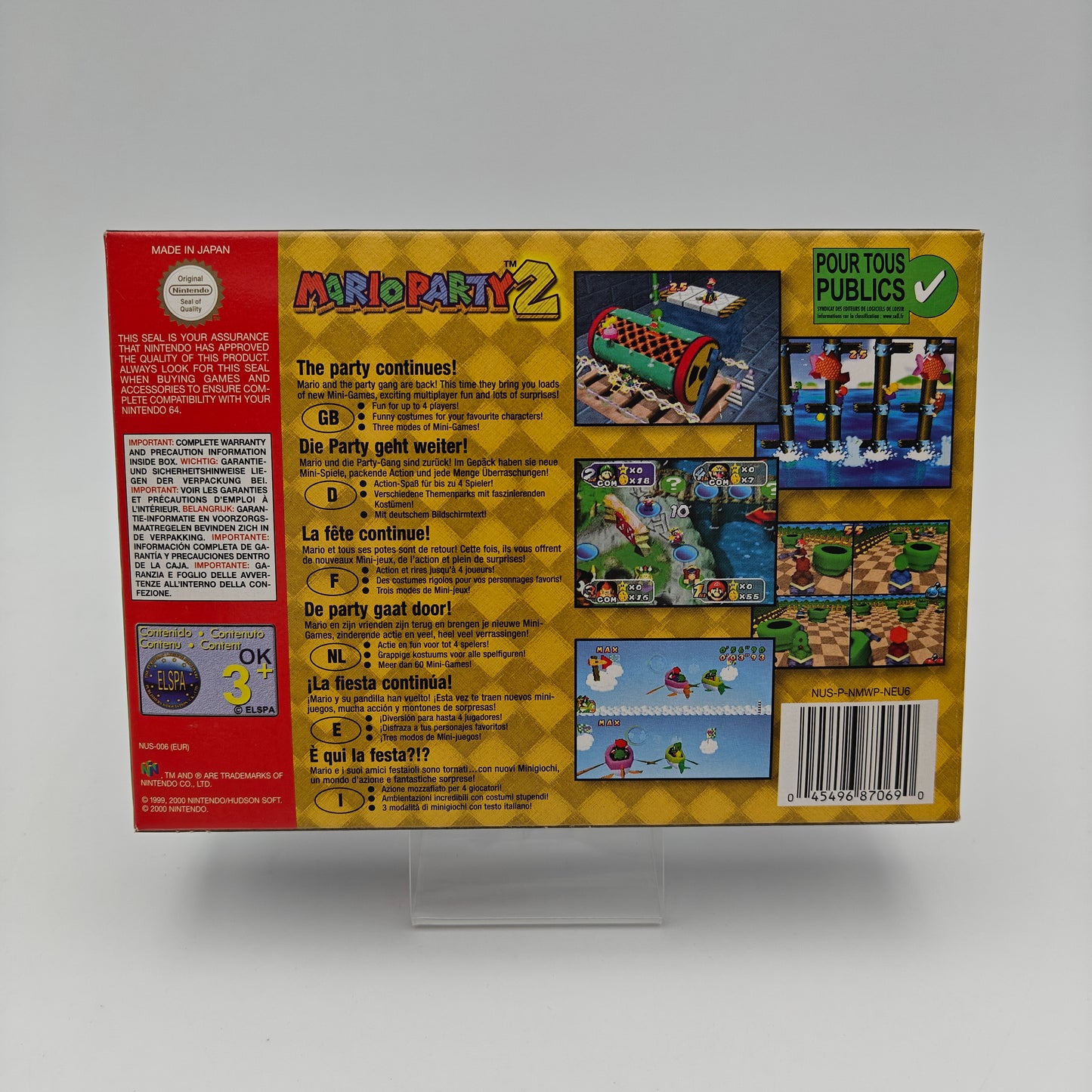 Mario Party 2 - Nintendo 64