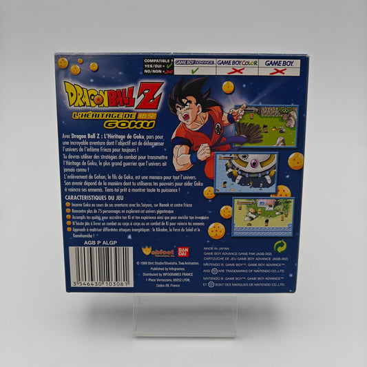 Dragon Ball Z - L'Heritage de Goku - Gameboy Advance