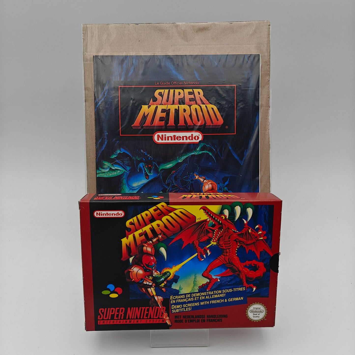 Super Metroid + Guide - Super Nintendo