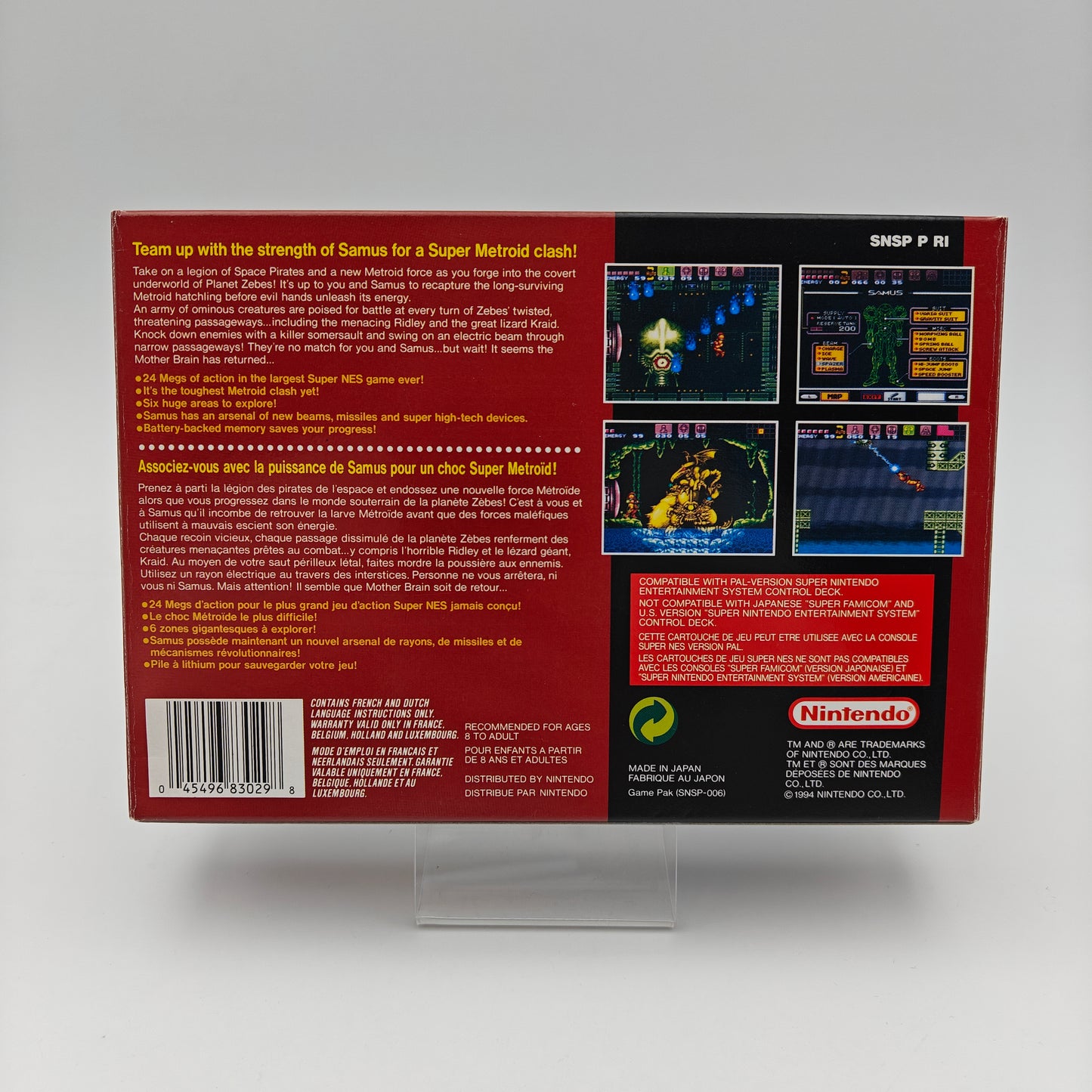 Super Metroid + Guide - Super Nintendo