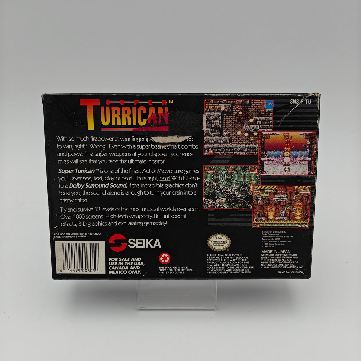 Super Turrican - Super Nintendo US