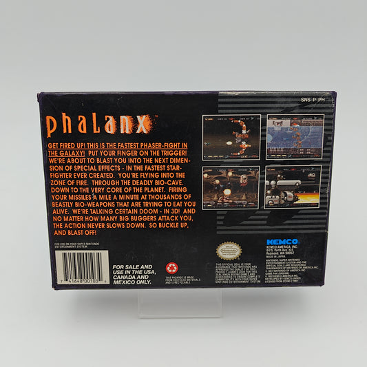 Phalanx - Super Nintendo US