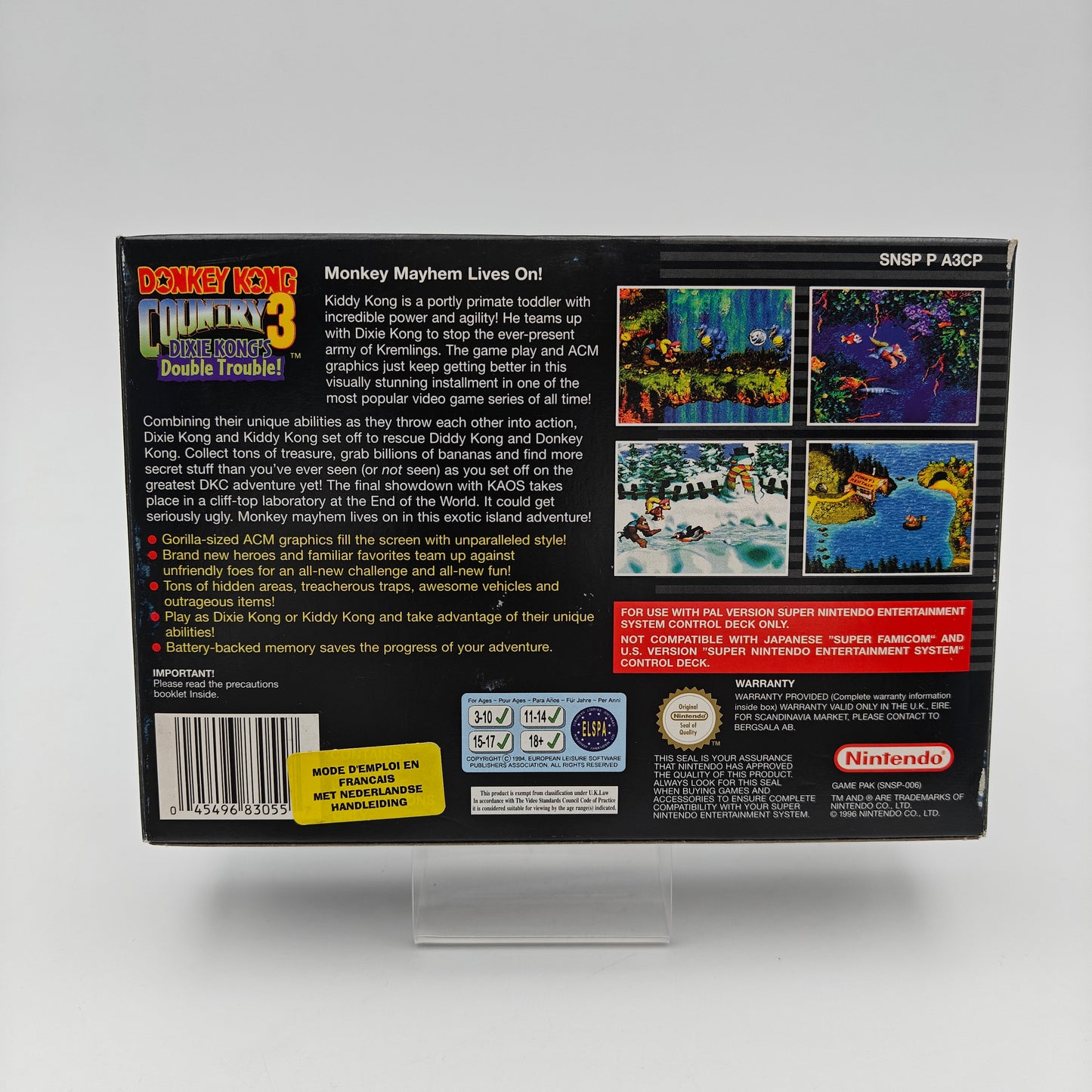 Donkey Kong Country 3 - Super Nintendo