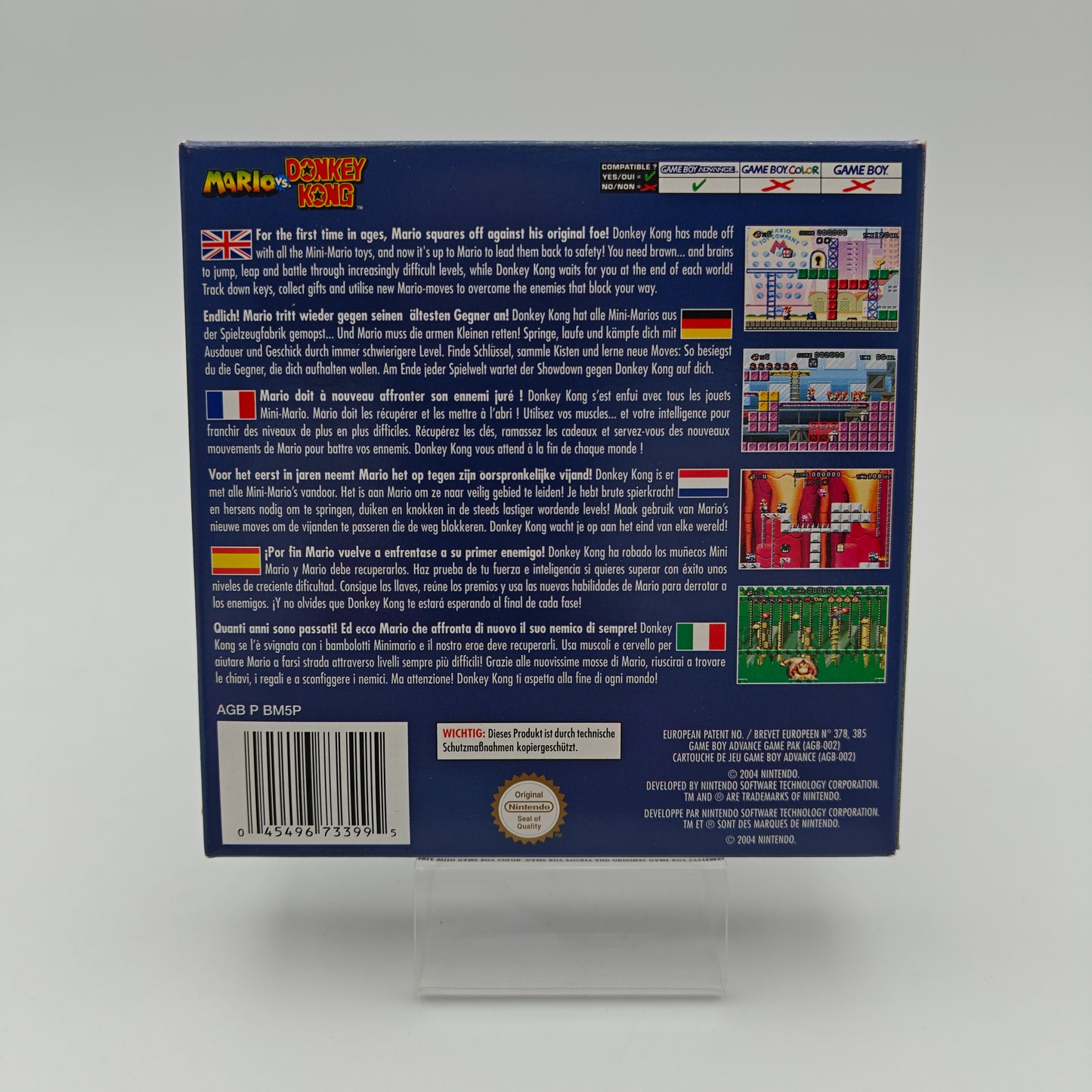 Mario vs Donkey Kong - Gameboy Advance