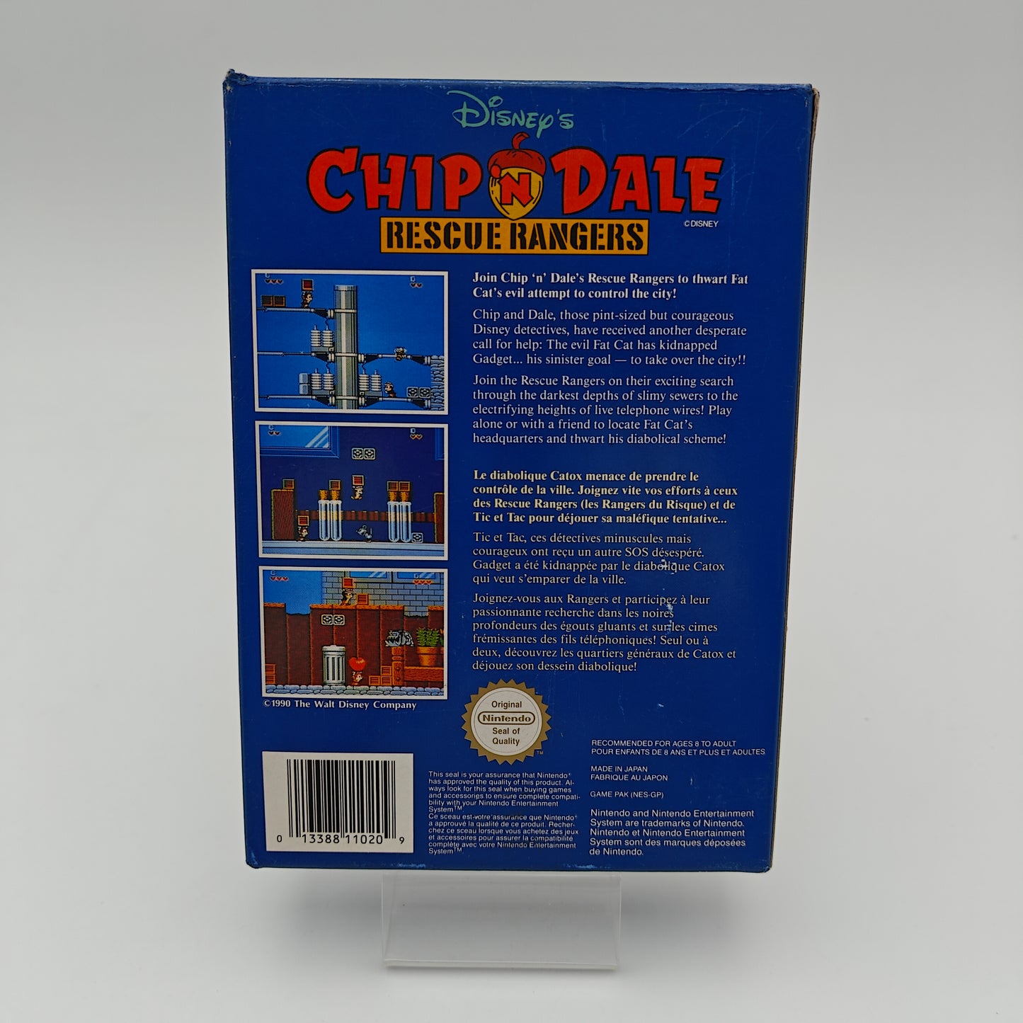 Chip 'n Dale - Nintendo Entertainment System