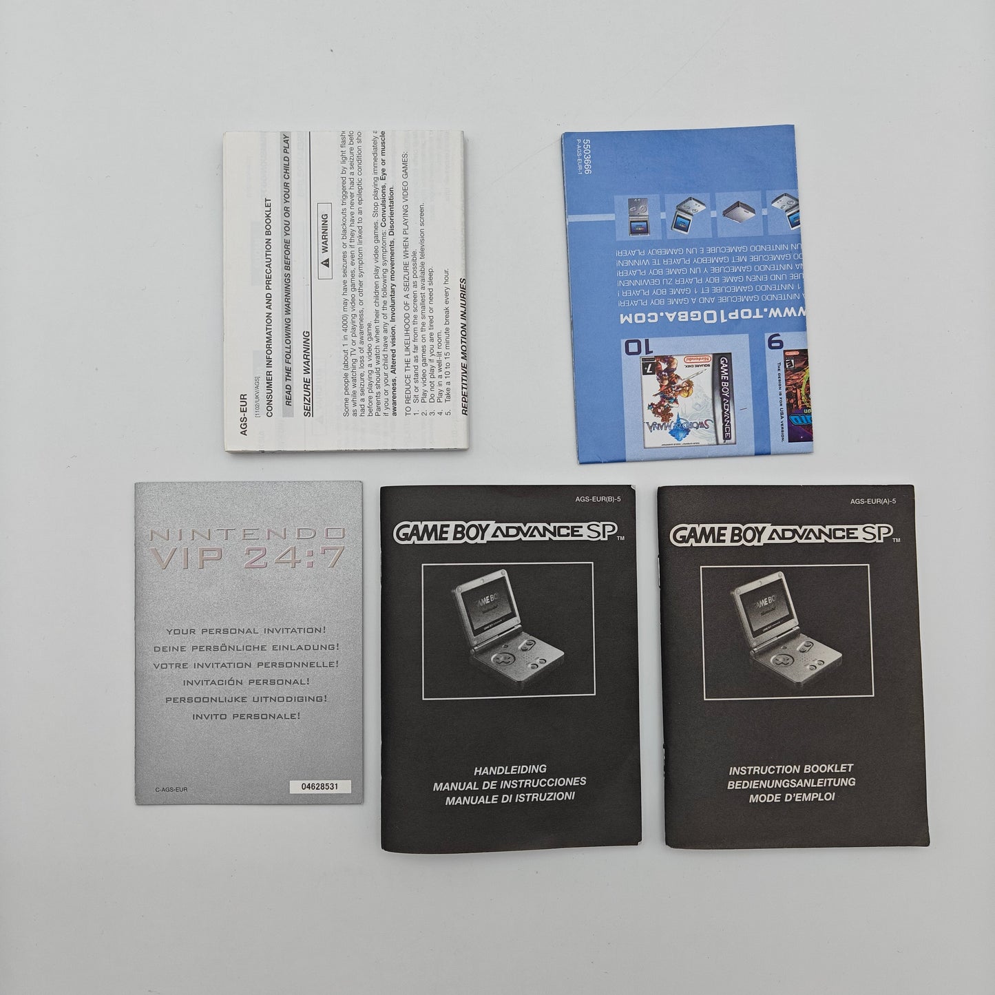 Gameboy Advance Classic Nes Edition