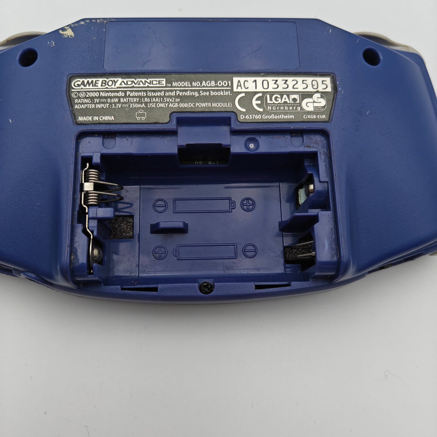 Gameboy Advance Mauve