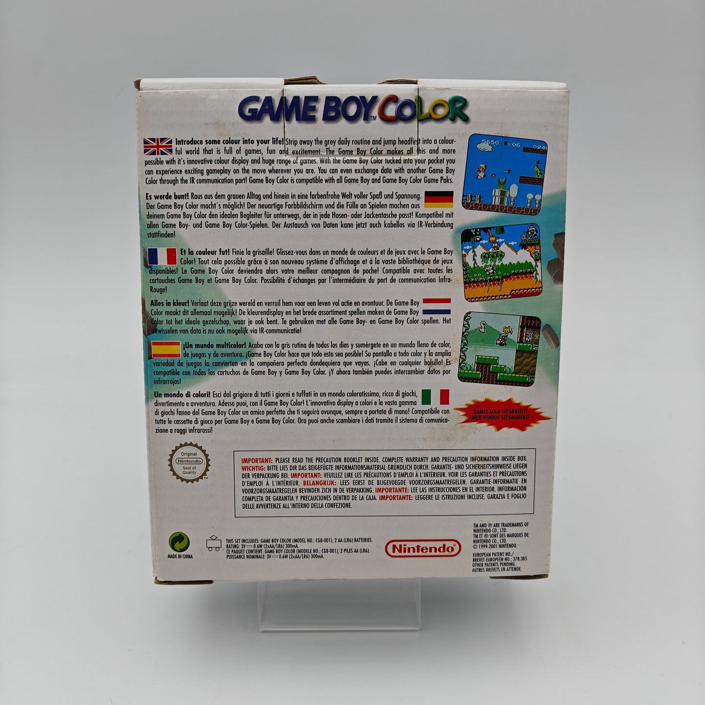 Gameboy Color Bleu