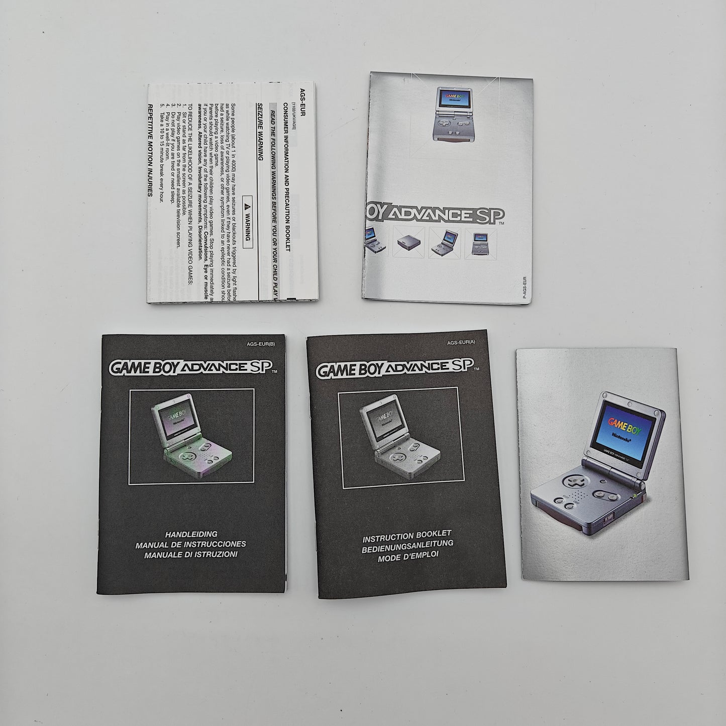 Gameboy Advance SP Silver
