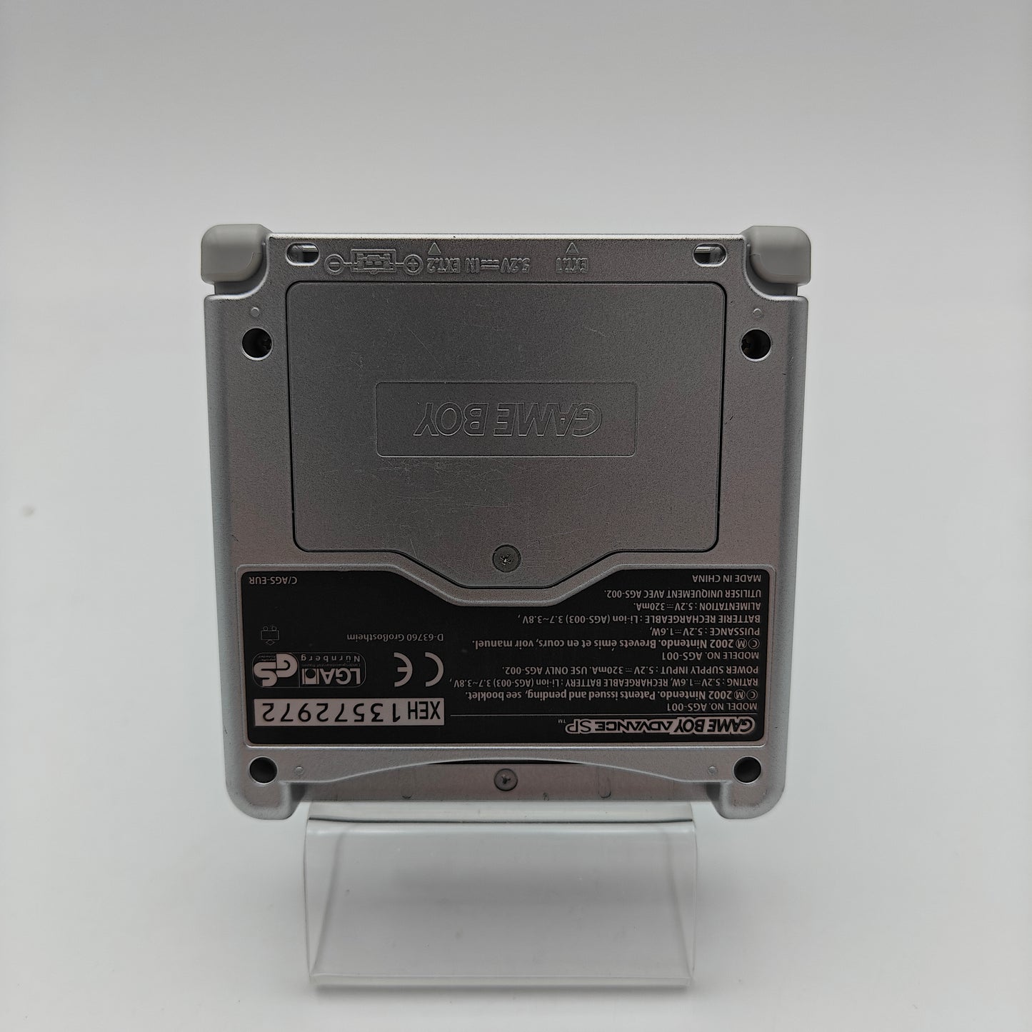 Gameboy Advance SP Silver