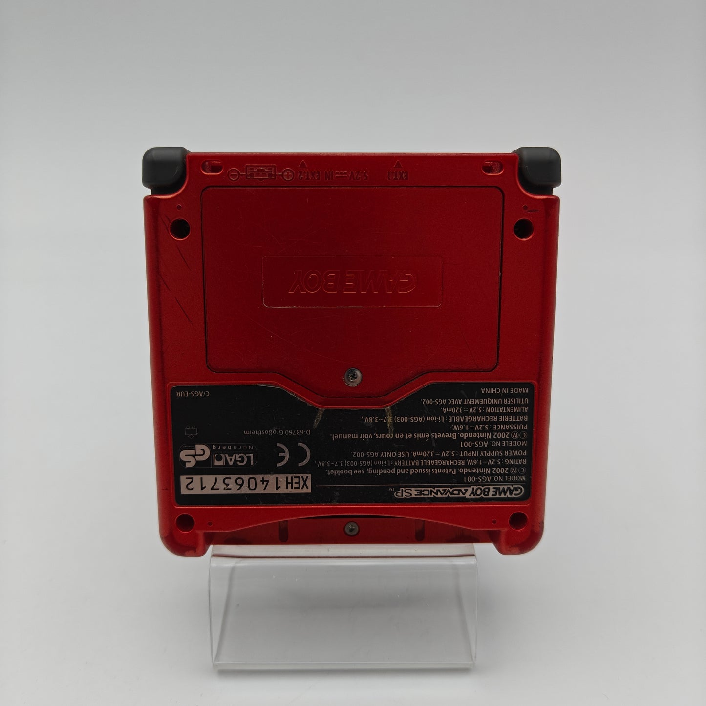 Gameboy Advance SP Fire Red
