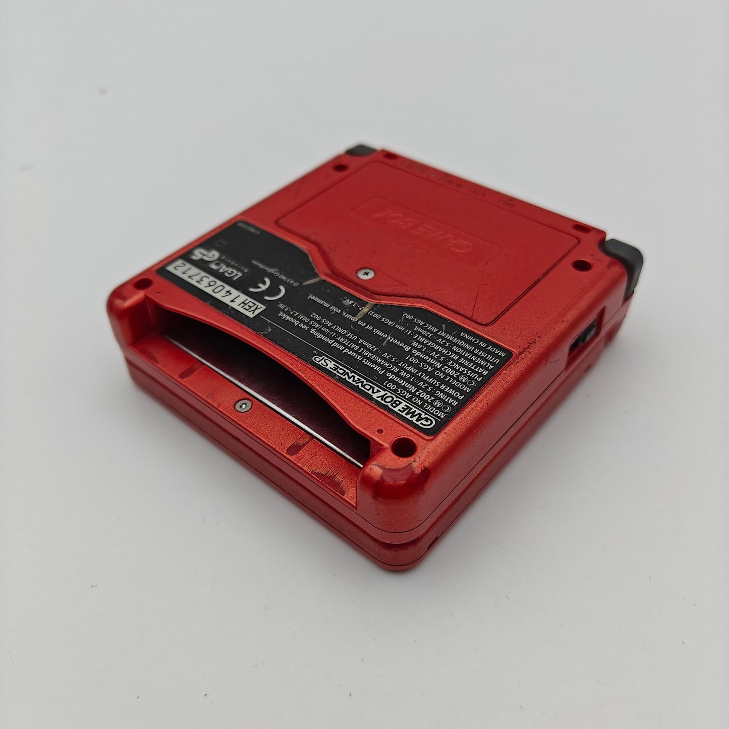 Gameboy Advance SP Fire Red