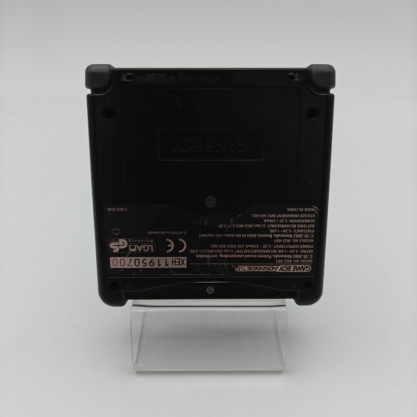 Gameboy Advance SP Noir