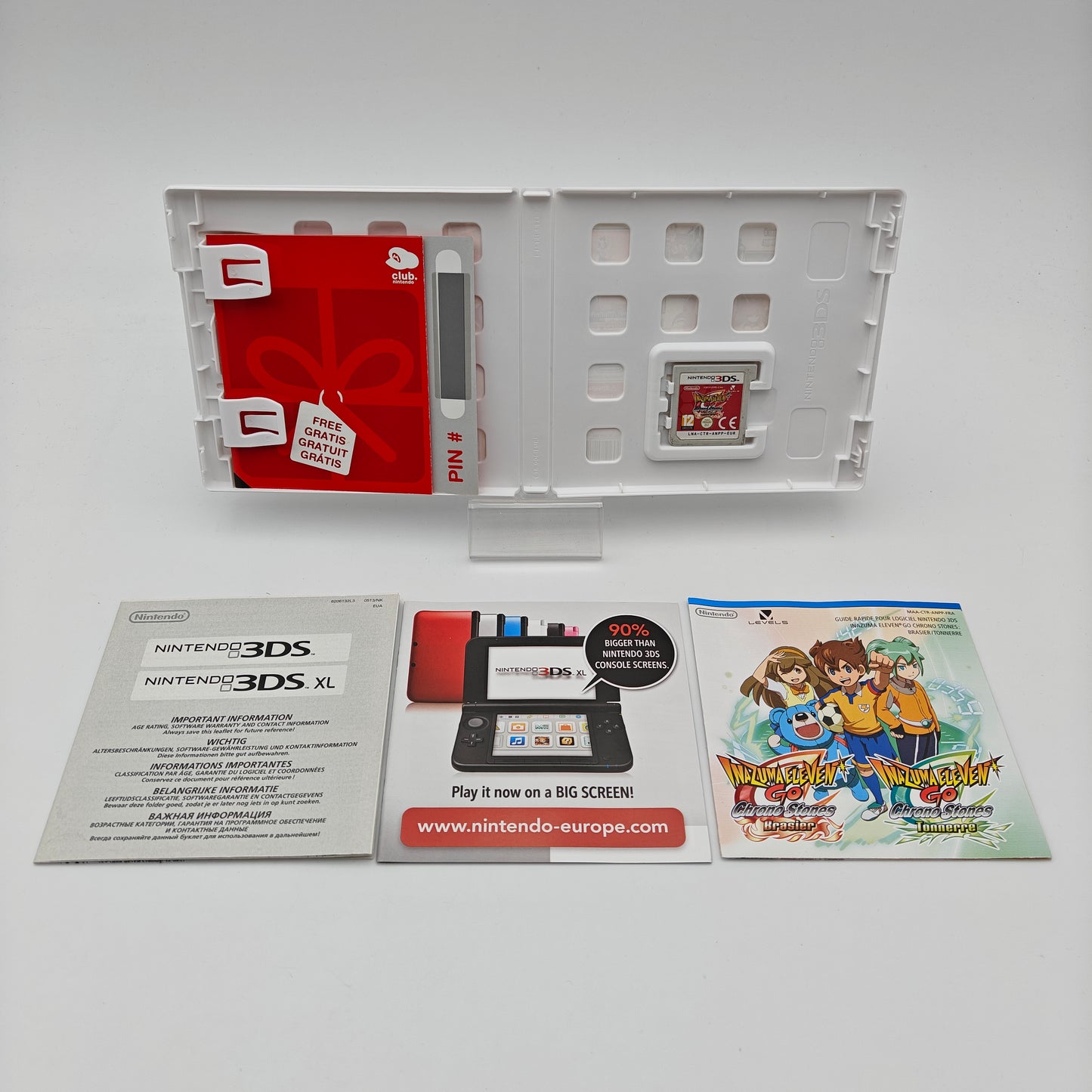 Inazuma Eleven Go 2 Chrono Stone Brasier - Nintendo 3DS