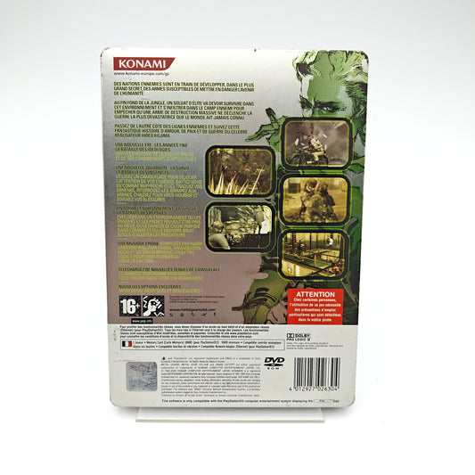 Metal Gear Solid 3 Snake Eater Steelbook - Playstation 2