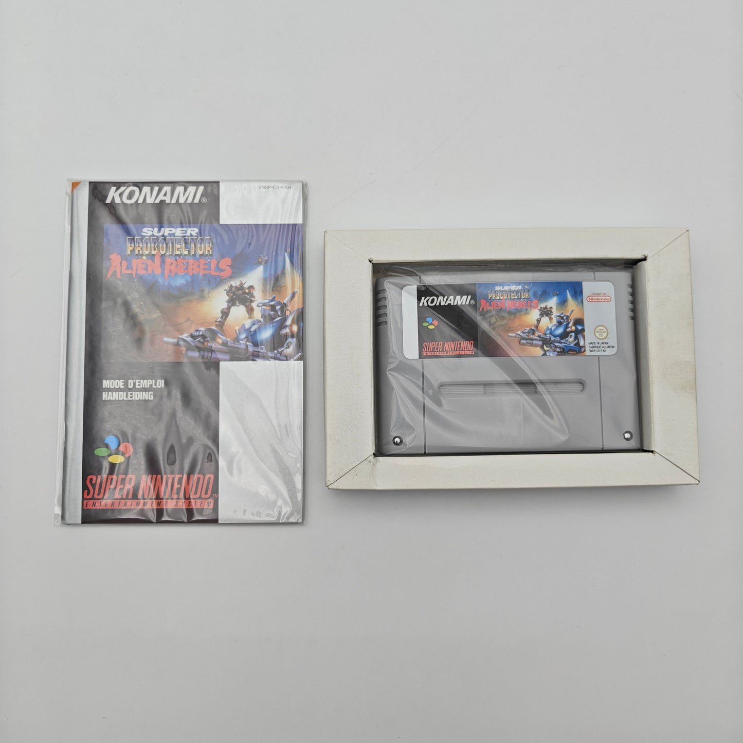 Super Probotector Alien Rebels - Super Nintendo