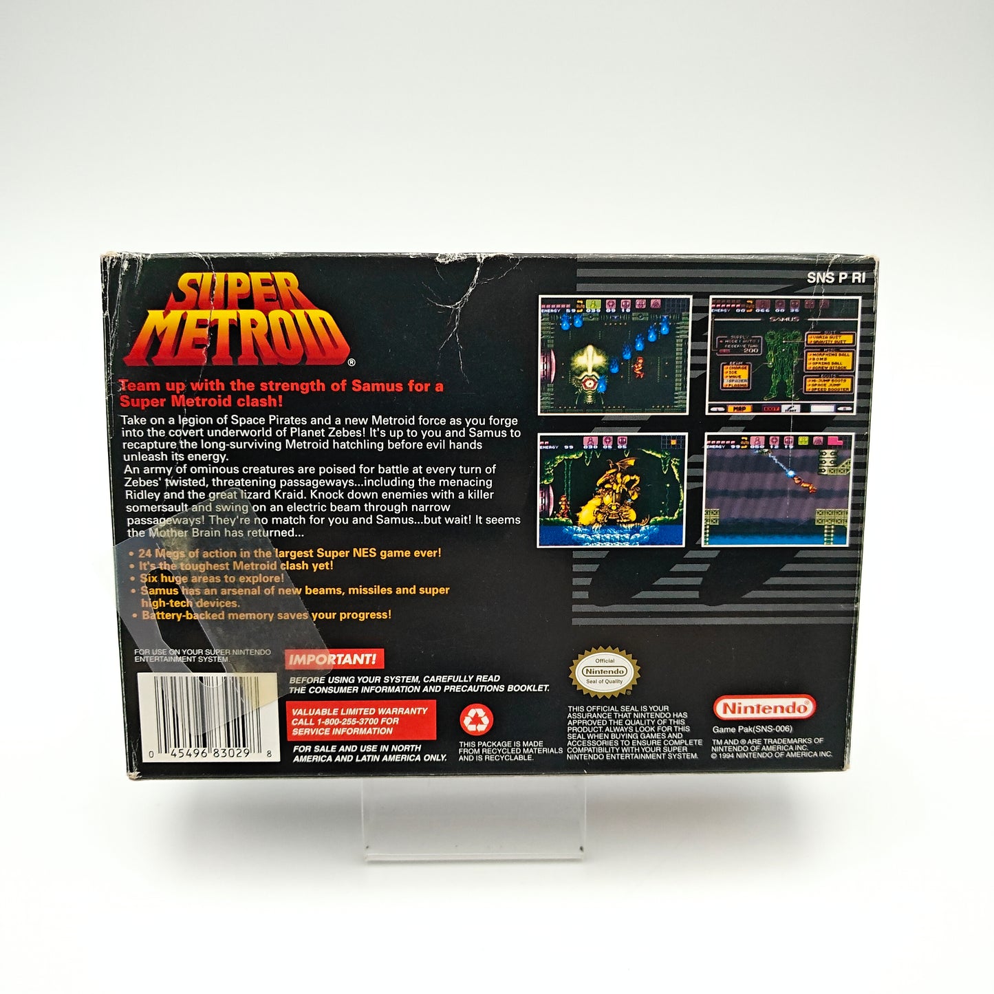 Super Metroid - Super Nintendo (US)