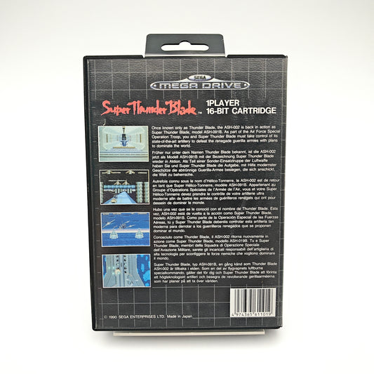 Super Thunder Blade - Mega Drive