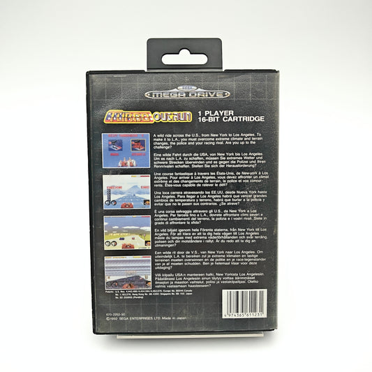 Turbo Outrun - Mega Drive