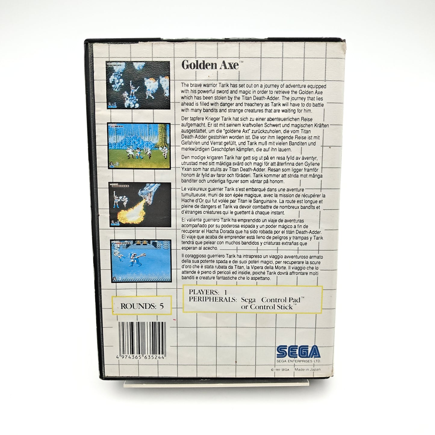 Golden Axe - Master System