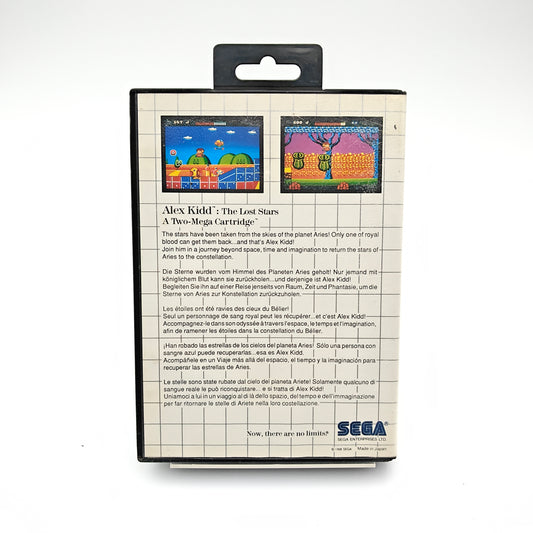 Alex Kidd The Lost Stars - Master System