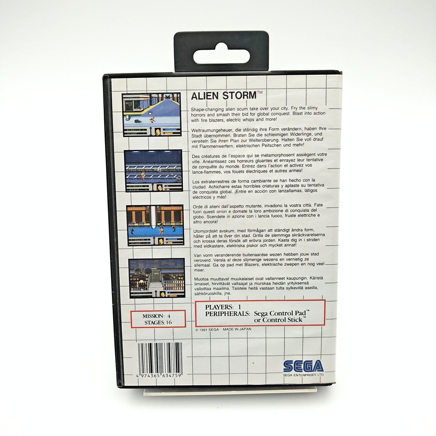 Alien Storm - Master System