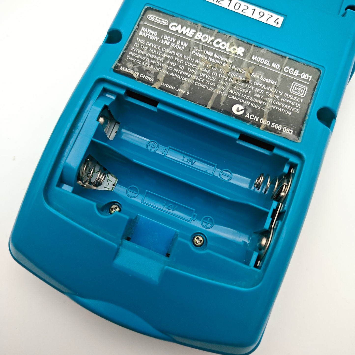 Nintendo Game Boy Color Cyan (édition japonaise)