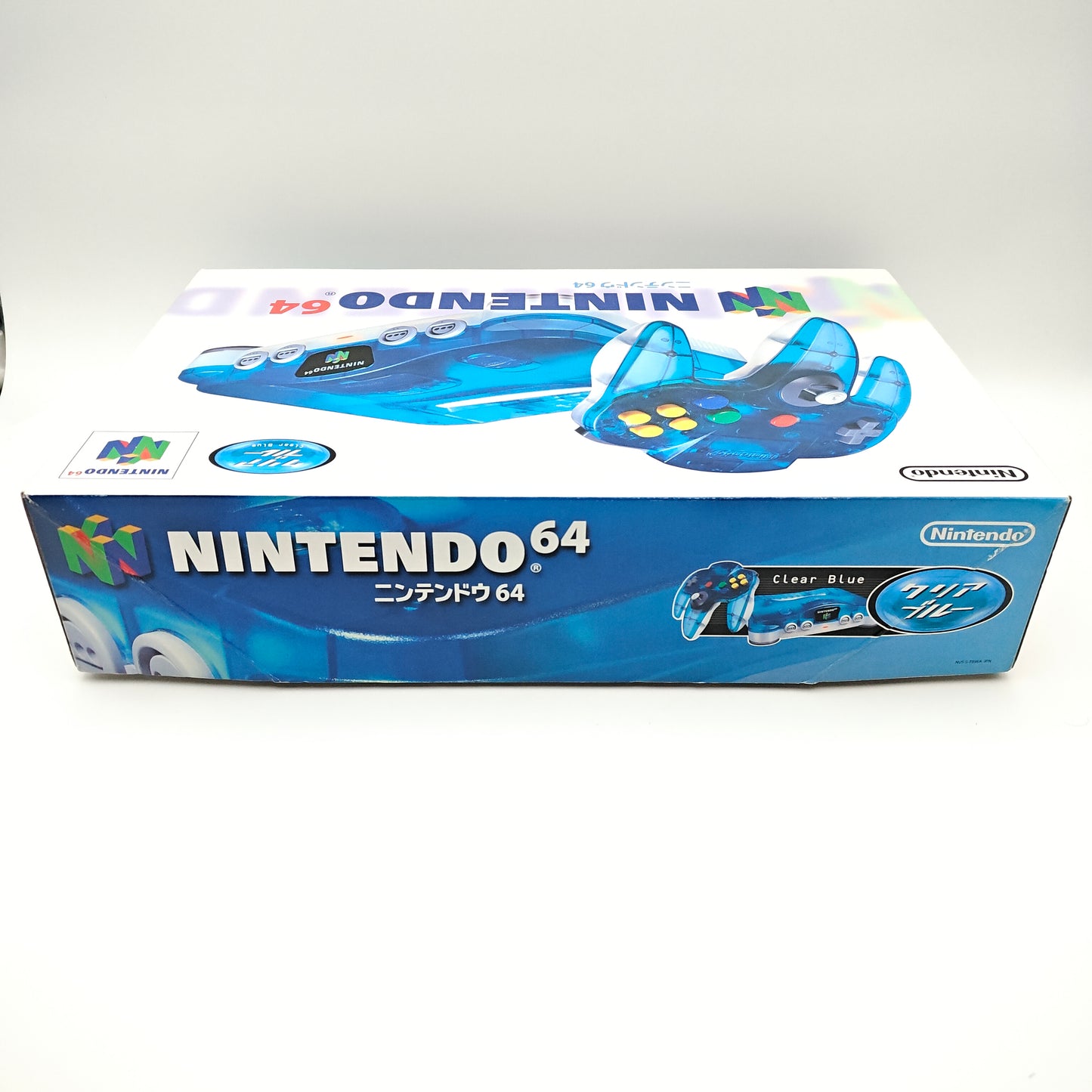 Nintendo 64 Clear Blue (édition japonaise)