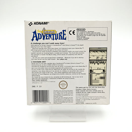 The Castlevania Adventure - Gameboy