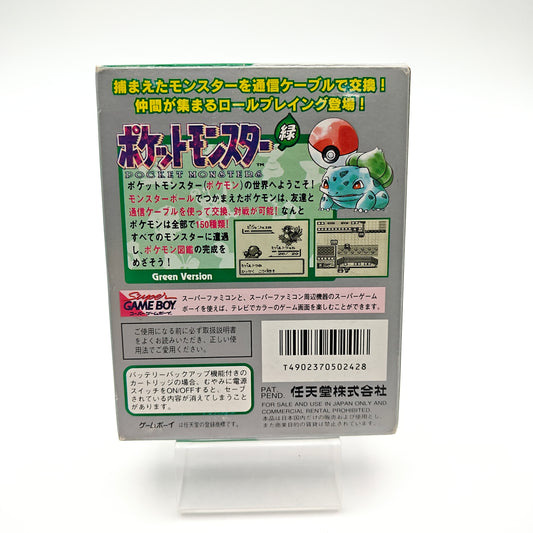 Pokémon Version Verte - Gameboy