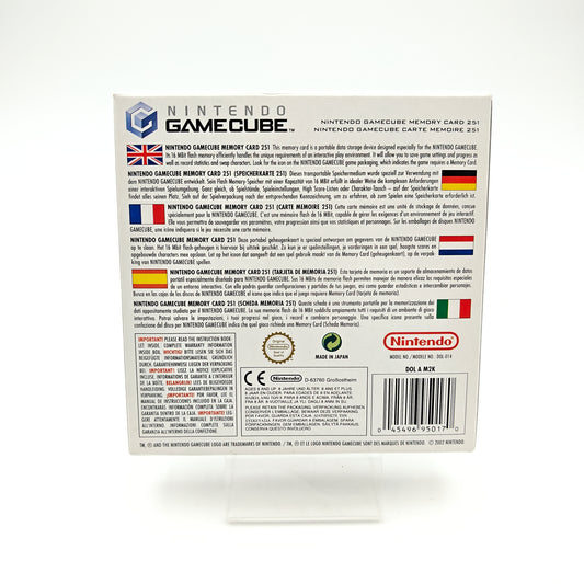 Carte Mémoire 251 Blocks - Gamecube