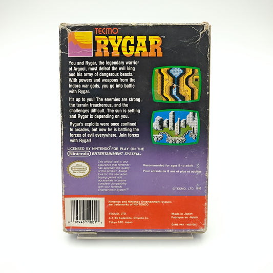 Rygar - Nintendo Entertainment System