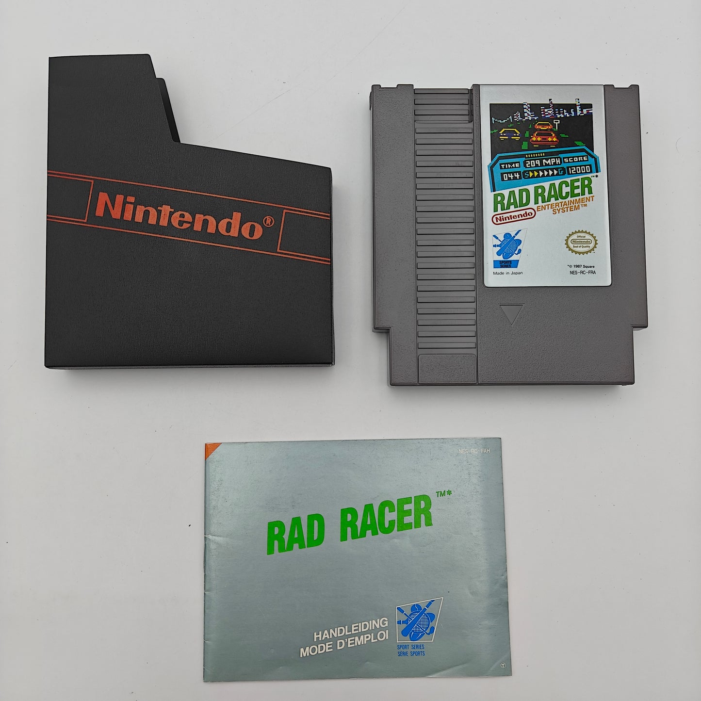 Rad Racer - Nintendo Entertainment System