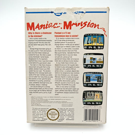 Maniac Mansion - Nintendo Entertainment System