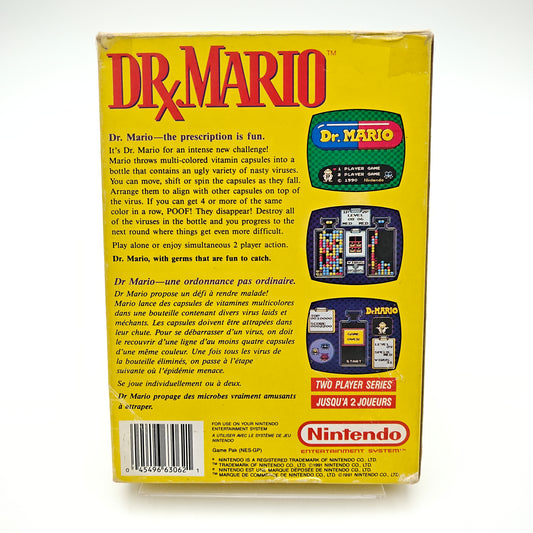 Dr Mario - Nintendo Entertainment System