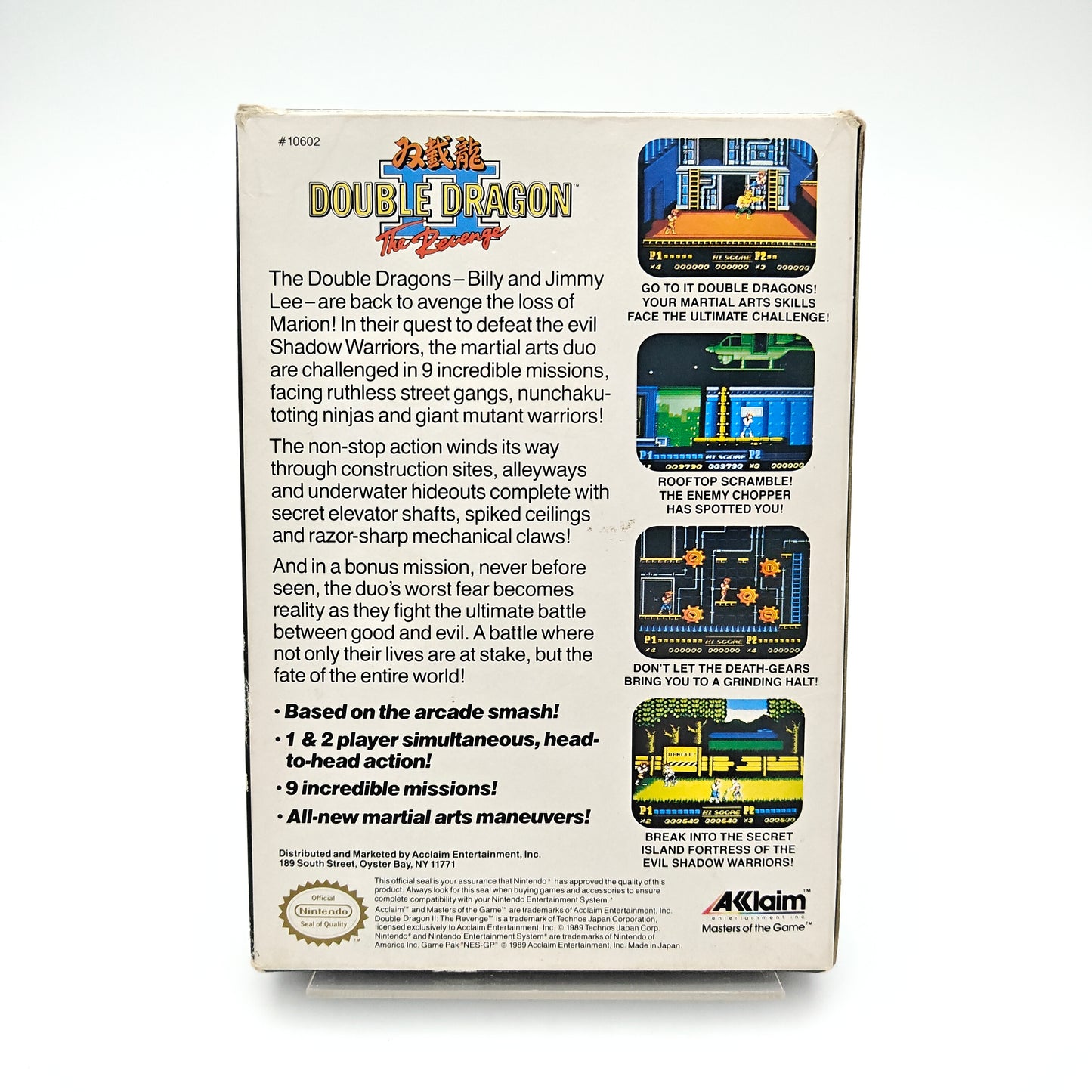 Double Dragon II - Nintendo Entertainment System