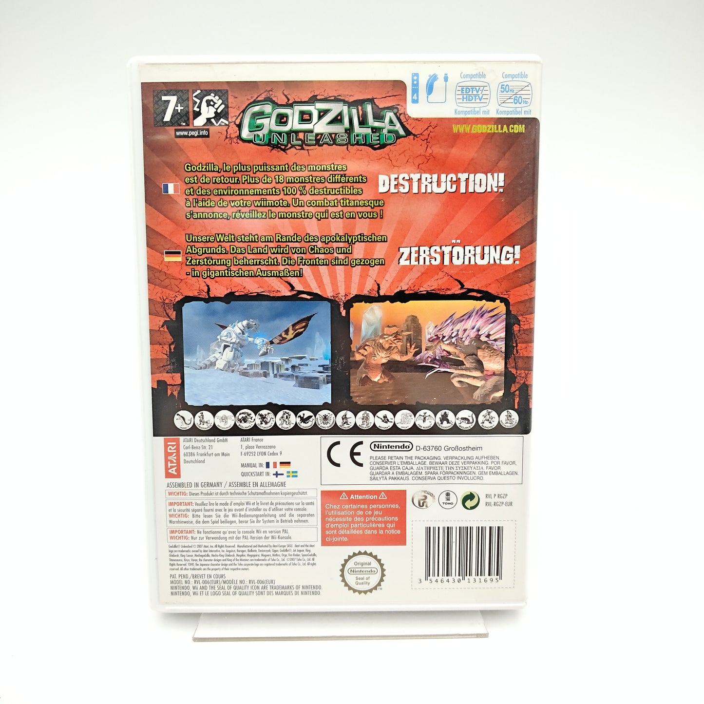 Godzilla Unleashed - Nintendo Wii