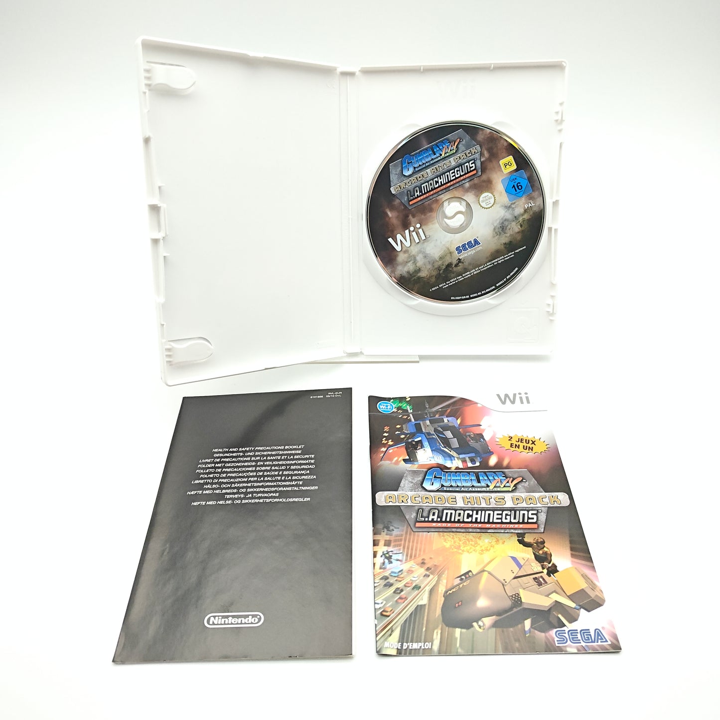 GUNBLADE NY & LA MACHINEGUNS - Nintendo Wii