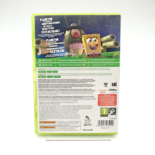 Bob l'Eponge Plankton Robotic Revenge - Xbox 360