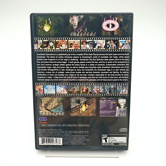 GROWLANSER GENERATIONS - Playstation 2