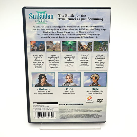 Suikoden 3 - Playstation 2