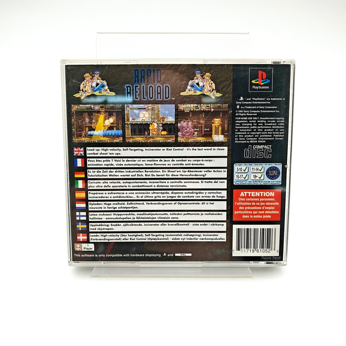 Rapid Reload - Playstation 1