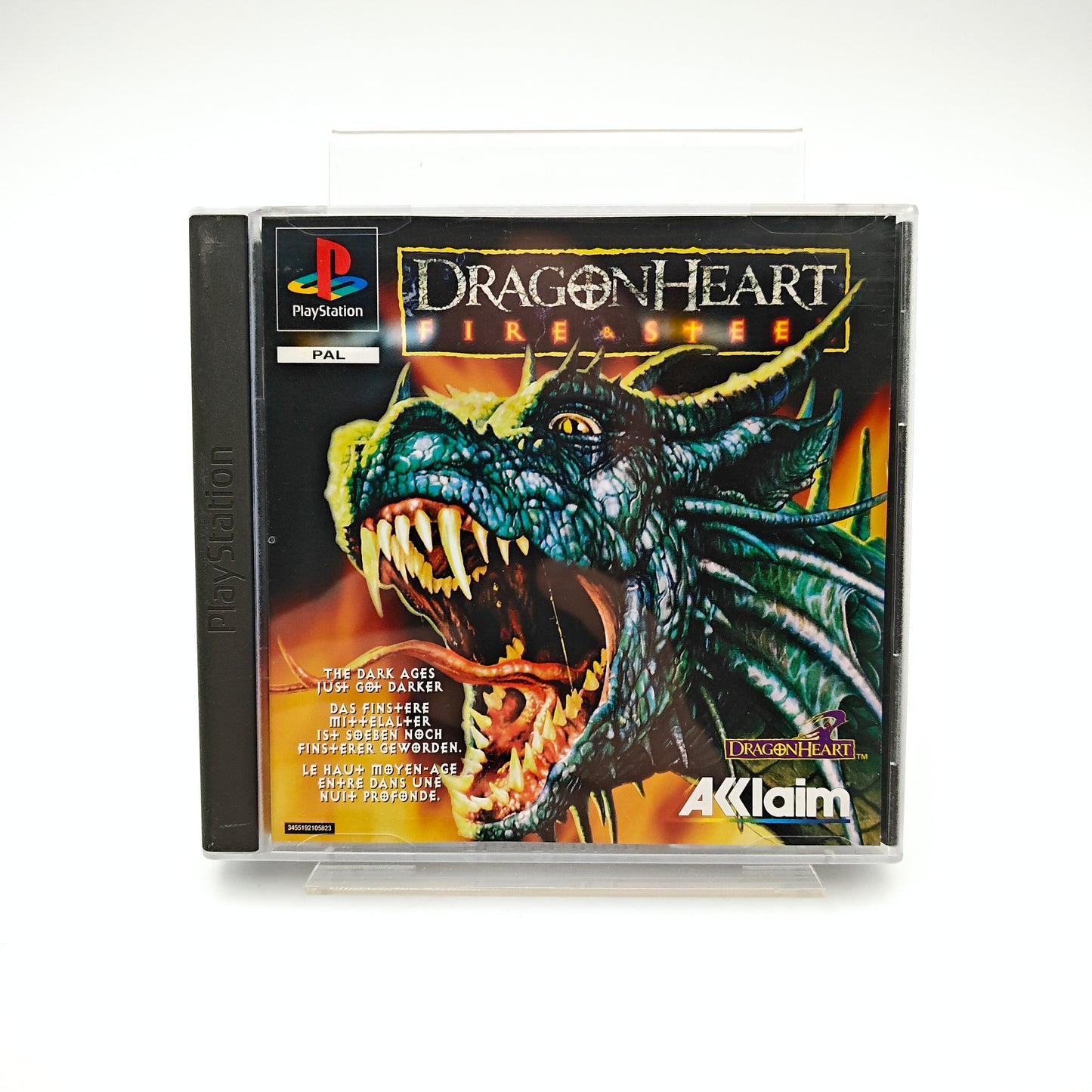DRAGON HEARTS FIRE & STEEL - Playstation 1