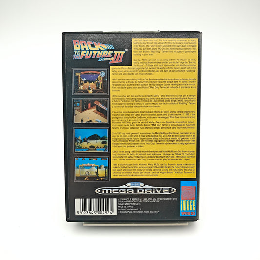 Back To The Future III - Mega Drive