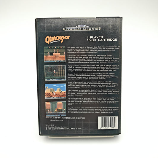 Quack Shot - Mega Drive