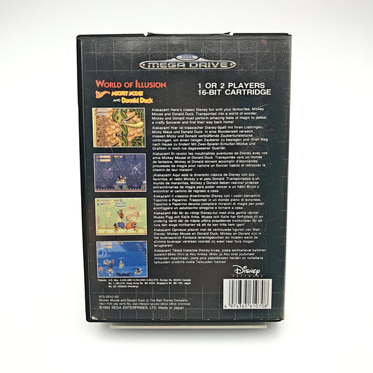 World of Illusion - Mega Drive
