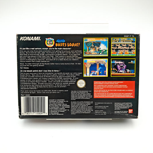 Tiny Toon Adventures Buster Busts Loose - Super Nintendo