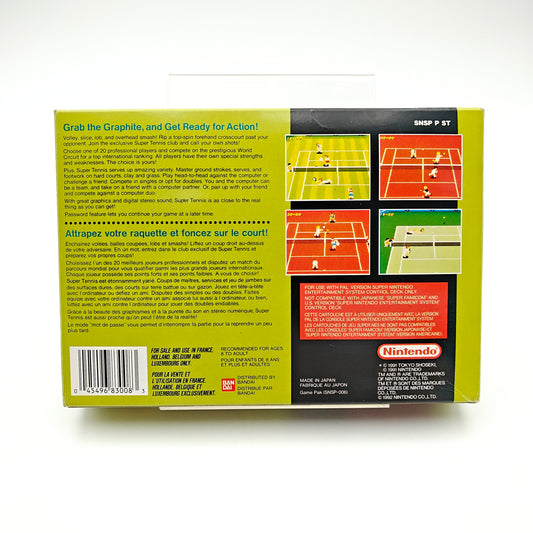 Super Tennis - Super Nintendo