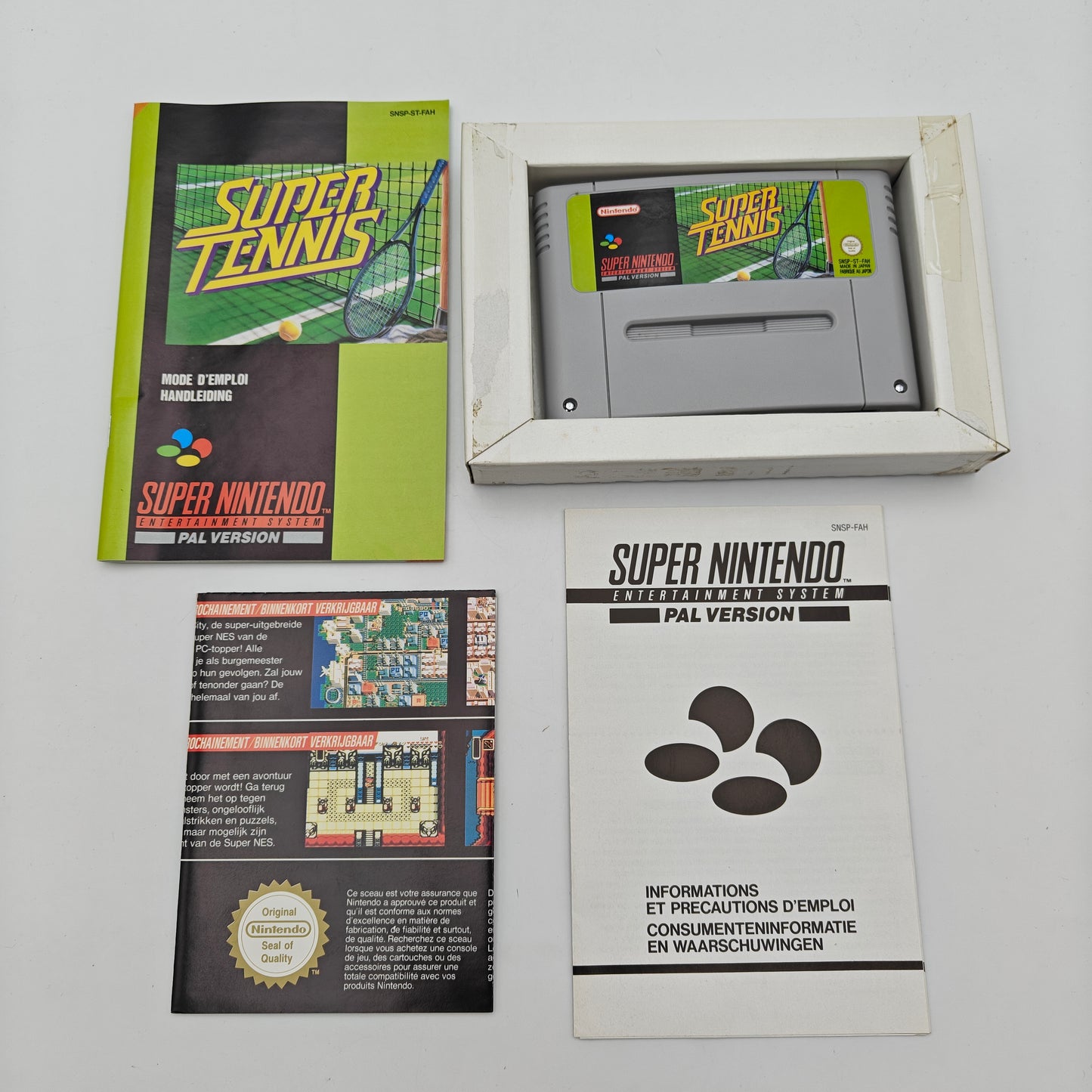 Super Tennis - Super Nintendo