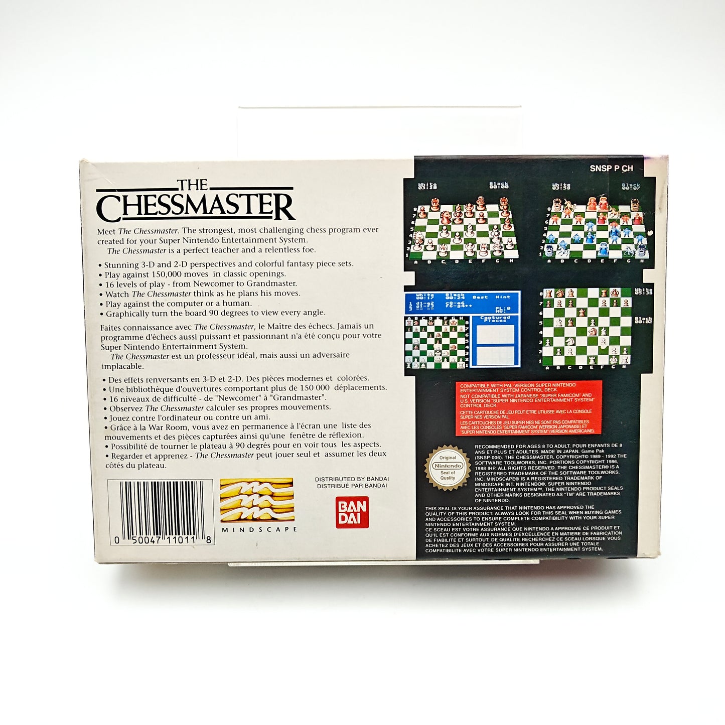 The Chessmaster - Super Nintendo
